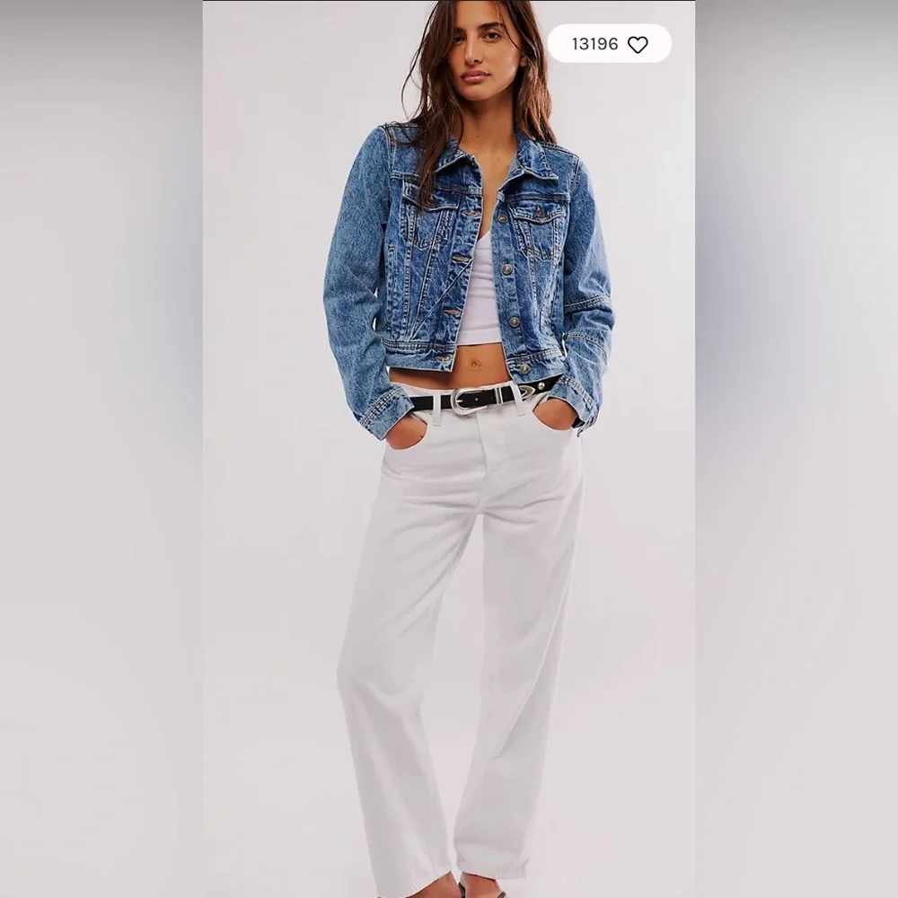 Free People “Rumors”‎ denim jacket. Size XS - Picture 2 of 7